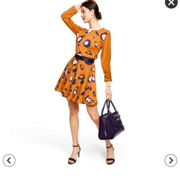 Phillip Lim Leopard Skirt in Burnt Orange - Picture 2 of 8